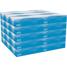 Pacific Blue Select Pacific Blue Select Facial Tissue by GP Pro - Flat Box - 2 Ply - 8.33" x 8" - White - Paper - Soft, Absorbent - For Office Building - 100 Per Box - 30 / Carton