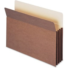 Redrope Tuff Pocket Drop-front File Pockets With Fully Lined Gussets, 3.5" Expansion, Legal Size, Redrope, 10/box