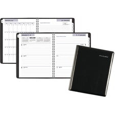 Dayminder Executive Weekly/monthly Refillable Planner, 8.75 X 7, Black Cover, 12-month (jan To Dec): 2023