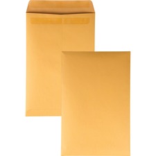 Redi-seal Catalog Envelope, #15, Cheese Blade Flap, Redi-seal Adhesive Closure, 10 X 15, Brown Kraft, 250/box