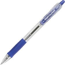 Easytouch Ballpoint Pen, Retractable, Fine 0.7 Mm, Blue Ink, Clear Barrel, Dozen