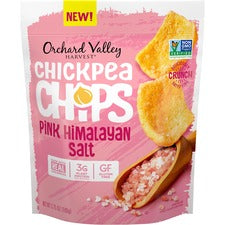 Orchard Valley Harvest Pink Himalayan Salt Chickpea Chips - Gluten-free, Individually Wrapped - Crunch, Sea Salt, Crunchy - 6 / Carton