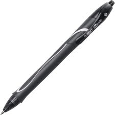 Gel-ocity Quick Dry Gel Pen, Retractable, Medium 0.7 Mm, Black Ink, Black Barrel, Dozen