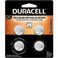 Duracell 2032 3V Lithium Battery - For Security Device, Medical Equipment, Health/Fitness Monitoring Equipment, Calculator, Watch, Keyfob Transmitter - CR2032 - 3 V DC - 30 / Carton