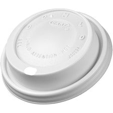 Cappuccino Dome Sipper Lids, Fits 8 Oz To 10 Oz Cups, White, 1,000/carton