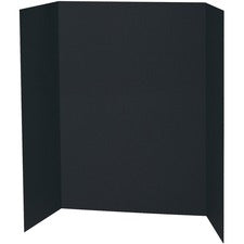 Spotlight Corrugated Presentation Display Boards, 48 X 36, Black/kraft, 24/carton