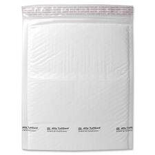 Jiffy Tuffgard Self-seal Cushioned Mailer, #6, Barrier Bubble Air Cell Cushion, Self-adhesive Closure, 12.5 X 19, White,25/ct
