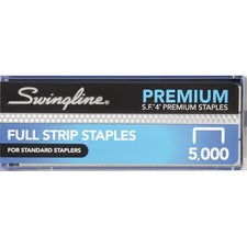 S.f. 4 Premium Staples, 0.25" Leg, 0.5" Crown, Steel, 5,000/box