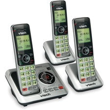 Cs6629-3 Cordless Digital Answering System, Base And 2 Additional Handsets