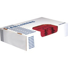 Healthcare Biohazard Printed Can Liners, 20-30 Gal, 1.3 Mil, 30" X 43", Red, 200/carton
