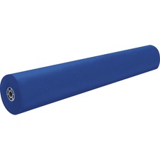 Rainbow Duo-finish Colored Kraft Paper, 35 Lb Wrapping Weight, 36" X 1,000 Ft, Dark Blue