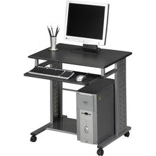 Empire Mobile Pc Cart, 29.75" X 23.5" X 29.75", Anthracite/silver