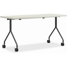 Between Nested Multipurpose Tables, Rectangular, 60w X 24d X 29h, Silver Mesh/loft