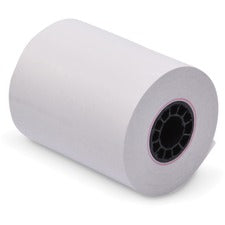 Impact Bond Paper Rolls, 2.25" X 150 Ft, White, 12/pack