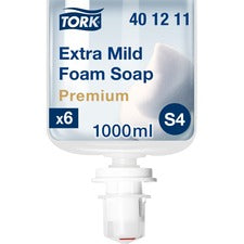 Premium Extra Mild Foam Soap, Unscented, 1 L, 6/carton