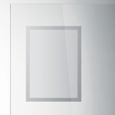Duraframe Sun Sign Holder, 8.5 X 11, Silver Frame, 2/pack
