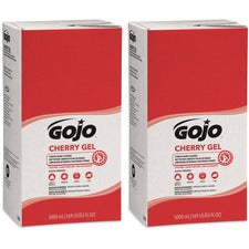 Gojo&reg; PRO TDX 5000 Dispenser Cherry Hand Cleaner - Cherry Scent - 1.3 gal (5 L) - Push Pump Dispenser - Dirt Remover, Grease Remover, Oil Remover - Hand - Red - pH Balanced, Heavy Duty, VOC-free, NPE-free - 2 / Carton