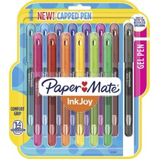 Inkjoy Gel Pen, Stick, Medium 0.7 Mm, Assorted Ink And Barrel Colors, 14/pack
