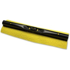 Mop Head Refill For Steel Roller, Sponge, 12" Wide, Yellow