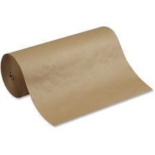 Kraft Paper Roll, 50 Lb Wrapping Weight, 24" X 1,000 Ft, Natural