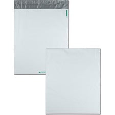 Redi-strip Poly Expansion Mailer, #5 1/4, Square Flap, Redi-strip Adhesive Closure, 13 X 16, White, 100/carton