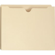 Manila File Jackets, 2-ply Straight Tab, Letter Size, Manila, 50/box