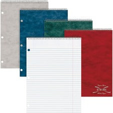 Porta-desk Wirebound Notepads, Medium/college Rule, Randomly Assorted Cover Colors, 80 White 8.5 X 11.5 Sheets