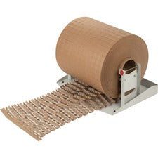 Cushion Lock Protective Wrap Dispenser, For Up To 16" Diameter X 12" Wide Rolls, Steel, Beige