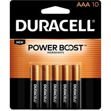 Duracell Coppertop Alkaline AAA Batteries - For Multipurpose - AAA - 1.5 V DC - 400 / Carton