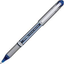 Energel Nv Gel Pen, Stick, Medium 0.7 Mm, Blue Ink, Blue Barrel, Dozen