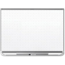 Prestige 2 Magnetic Total Erase Whiteboard, 48 X 36, White Surface, Graphite Fiberboard/plastic Frame