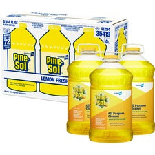 Pine-Sol All Purpose Cleaner Lemon Fresh 144 Oz Bottle 3/Case