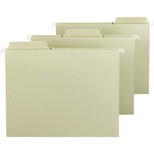 Fastab Hanging Folders, Letter Size, 1/3-cut Tabs, Moss, 20/box