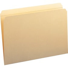 Top Tab Fastener Folders, Straight Tabs, 0.75" Expansion, 1 Fastener, Legal Size, Manila Exterior, 50/box
