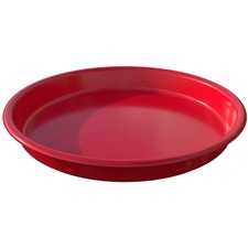 Little Artist's Antimicrobial Craft Tray, 13" Dia., Red