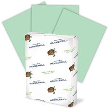Colors Print Paper, 20 Lb Bond Weight, 8.5 X 11, Green, 500 Sheets/ream, 10 Reams/carton