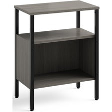 Simple Storage, Two-shelf, 23.5w X 14d X 29.6h, Gray