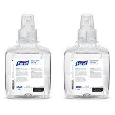 PURELL&reg; CS6 Refill Healthy Soap Mild Foam - Fresh Fruit Scent - 40.6 fl oz (1200 mL) - Dirt Remover, Kill Germs - Hand, Skin - Fragrance-free, Dye-free, Bio-based - 2 / Carton