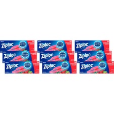 Ziploc&reg; Gallon Storage Bags - 1 gal Capacity - Clear - 9/Carton - 38 Per Box - Food, Breakroom, Day Care, School, Industry