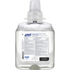 PURELL&reg; CS4 PCMX Antimicrobial Foam Handwash - Floral Scent - 42.3 fl oz (1250 mL) - Bacteria Remover, Kill Germs - Hand, Healthcare - Triclosan-free, Dye-free, Pleasant Scent - 4 / Carton