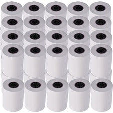 Direct Thermal Printing Thermal Paper Rolls, 2.25" X 55 Ft, White, 50/carton