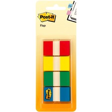 Page Flags In Portable Dispenser, Assorted Primary, 160 Flags/dispenser