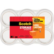 Storage Tape, 3" Core, 1.88" X 54.6 Yds, Clear, 6/pack