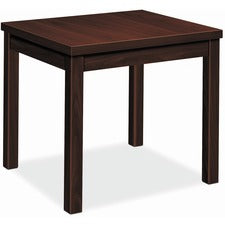 Laminate Occasional Table, Rectangular, 24w X 20d X 20h, Mahogany