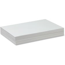 White Drawing Paper, 47 Lb Text Weight, 12 X 18, Pure White, 500/ream