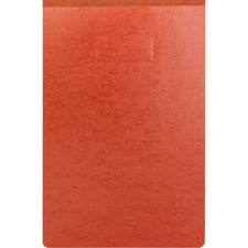 Prong Fastener Premium Pressboard Report Cover, Two-piece Prong Fastener, 3" Capacity, 11 X 17, Red/red