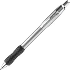 Profile Metal Ballpoint Pen, Retractable, Medium 1 Mm, Black Ink, Silver Barrel, Dozen