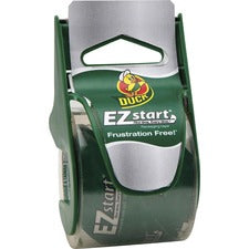 Ez Start Premium Packaging Tape With Dispenser, 1.5" Core, 1.88" X 22.2 Yds, Clear