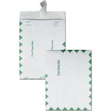 Lightweight 14 Lb Tyvek Catalog Mailers, First Class, #12 1/2, Square Flap, Redi-strip Closure, 9.5 X 12.5, White, 100/box