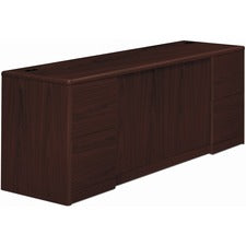 10700 Series Credenza W/doors, 72w X 24d X 29.5h, Mahogany